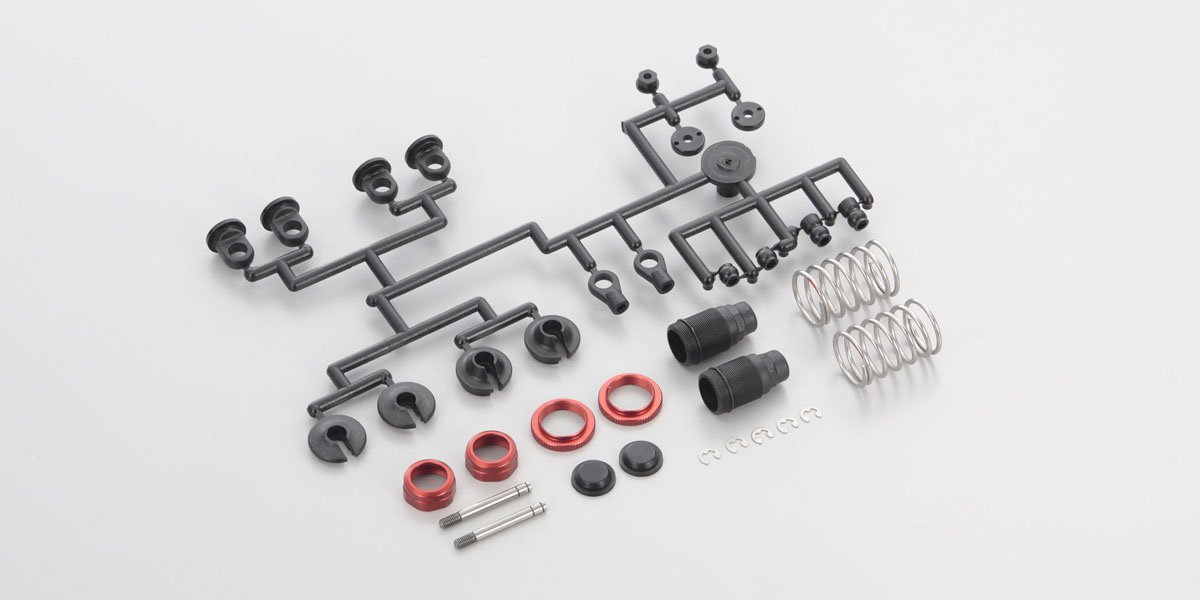 TF027 Plastic Oil Shock Set(With Adjuster/TF-5 TF027  - KYOSHO RC