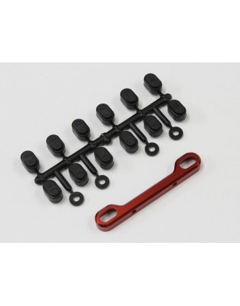 TF266 Aluminum Rear Sus. Holder (+7/TF7) TF266  - KYOSHO RC