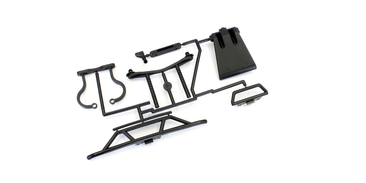 TR142B Bumper ＆ Body Mount Set (DRT/DMT VE) TR142B  - KYOSHO RC