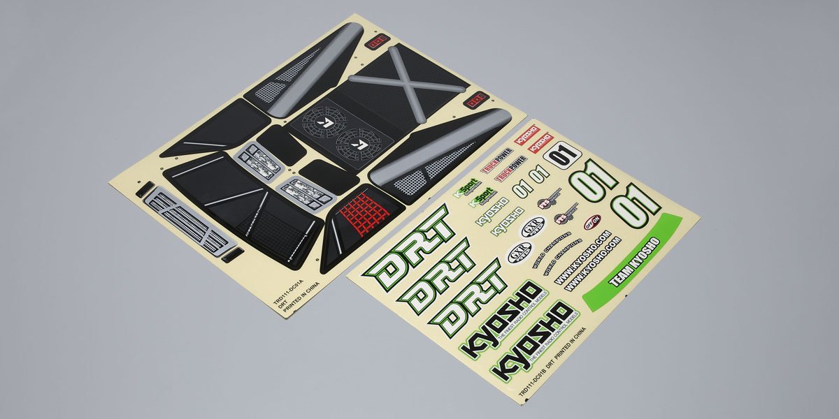 TRD111 Decal Set (DRT) TRD111  - KYOSHO RC