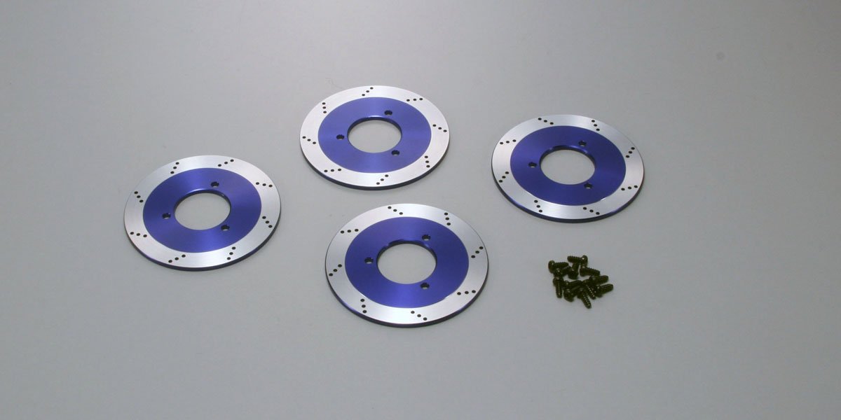 TRW151BL Dress up Brake Disk Rotor(Blue/4pcs/DRX) TRW151BL  - KYOSHO RC