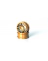 TRH121GL Wheel (15-Spoke/Gold/2pcs/DRX) TRH121GL  - KYOSHO RC