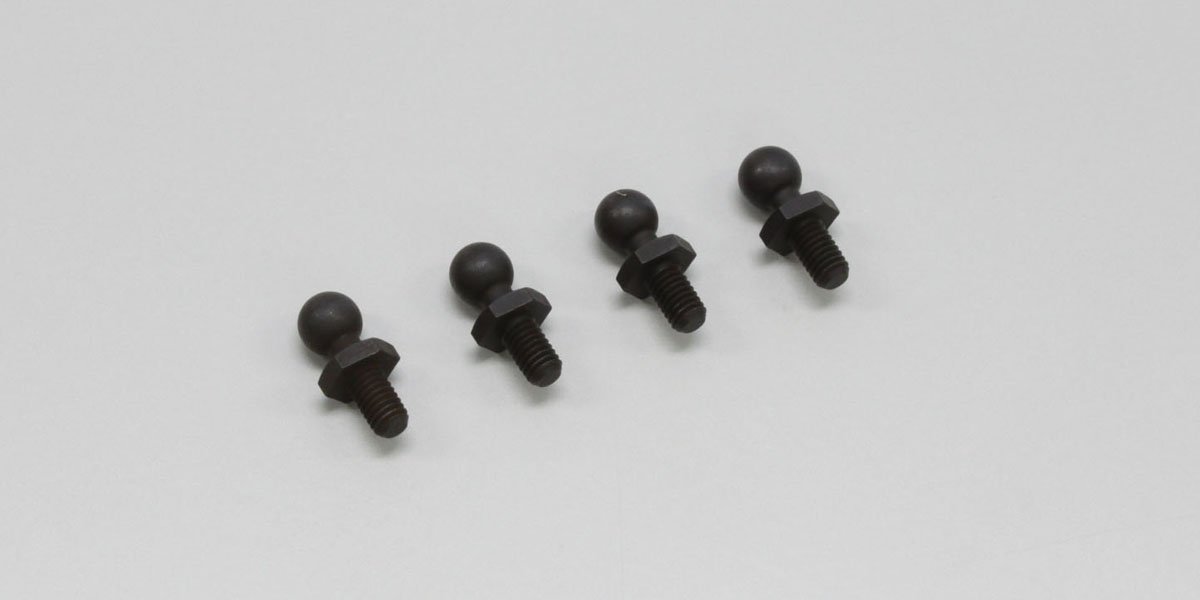 UM129 4.8mm Ball Stad (S/4pcs) UM129  - KYOSHO RC