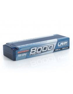 LRP P5-HV TC Stock Spec GRAPHENE-2 8000mAh Hardcase battery - 7.6V LiPo - 120C/60C