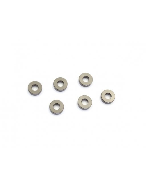 W0144GM Aluminum Collar (3x7x2mm/Gunmetal/6pcs) W0144GM  - KYOSHO RC