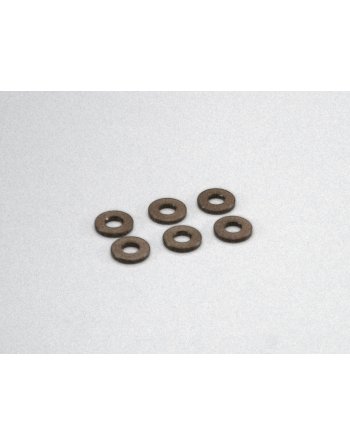 W0145GM Aluminum Collar (3x7x1mm/Gunmetal/6pcs) W0145GM  - KYOSHO RC