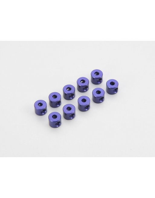 W0151 Linkage Stopper(2mm/Blue/10Pcs)          W0151  - KYOSHO RC