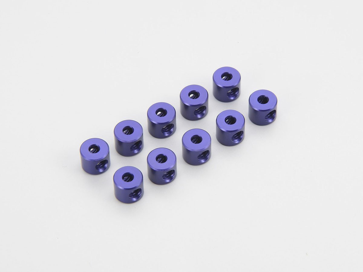 W0151 Linkage Stopper(2mm/Blue/10Pcs)          W0151  - KYOSHO RC