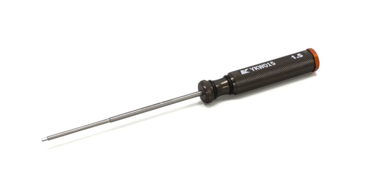YKW015 KANAI TOOL Hex Wrench Driver(1.5mm) YKW015B  - KYOSHO RC