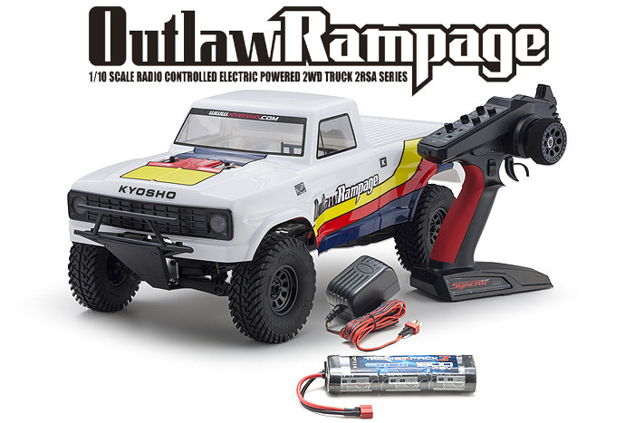 34361T1 Kyosho OUTLAW RAMPAGE Type 1 1/10 EP 2WD Truck Readyset RTR