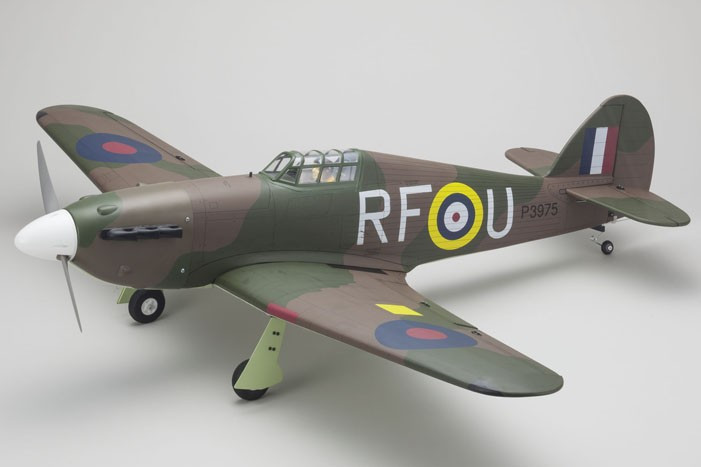1/8 Scale SQS GP Scale Plane Warbird Hawker Hurricane GP50