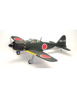Kyosho 1/8 Scale Radio Control 50 Class SQS Warbird Series SQS Warbird Zero Fighter Model 52 GP50 ARF