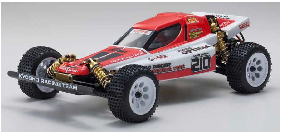 30619 TURBO OPTIMA KIT Kyosho 1/10 Scale Electric Radio Control 4WD Racing Buggy