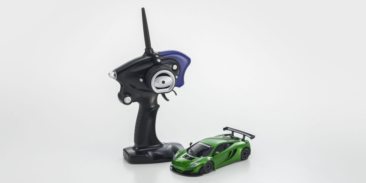 32244MG McLaren 12C GT3 2013 MR-03 Sports 2 Kyosho 1/27 R/C EP Touring Car MINI-Z Racer Series Synergy Green Readyset