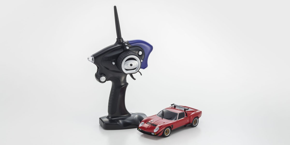 32242R Lamborghini Jota SVR MR-03 Sports 2 Kyosho 1/27 R/C EP Touring Car MINI-Z Racer Series Red Readyset