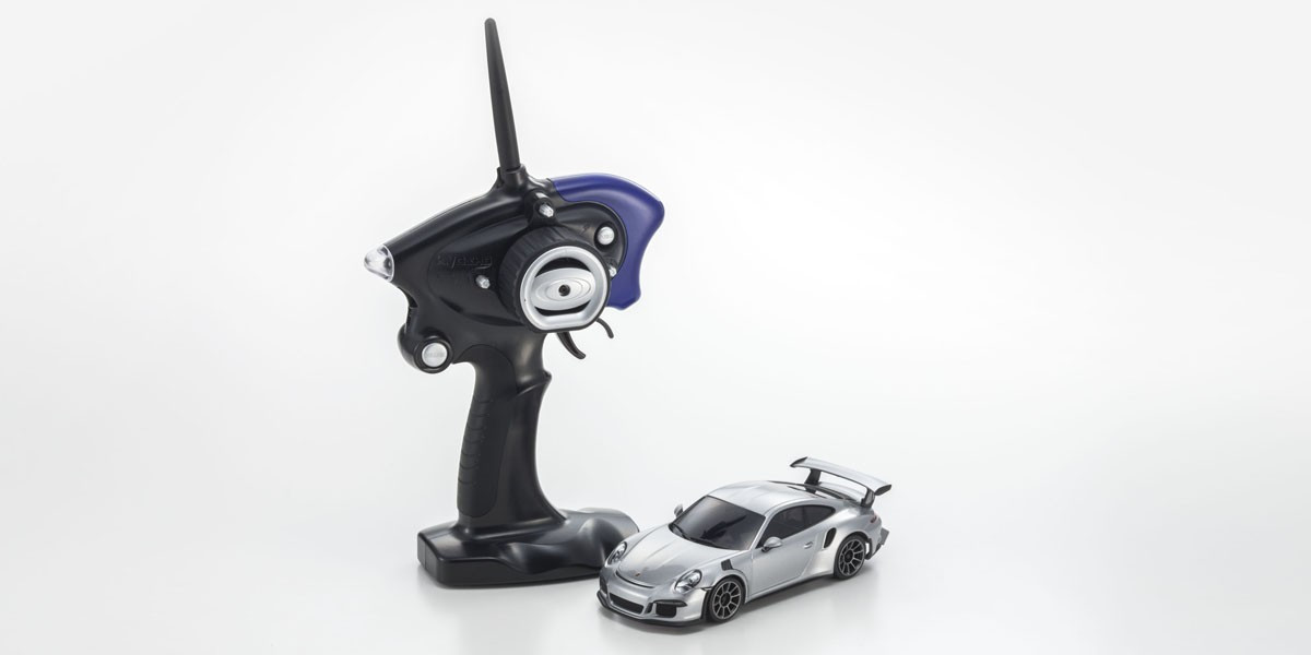 32231S Porsche 911 GT3 RS MRｰ03 Sports 2 Kyosho Readyset RTR Silver