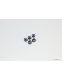 1-N3033N Nut(M3x3.3) Nylon (5pcs)