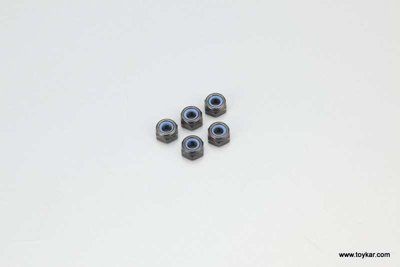1-N3033N Nut(M3x3.3) Nylon (5pcs)