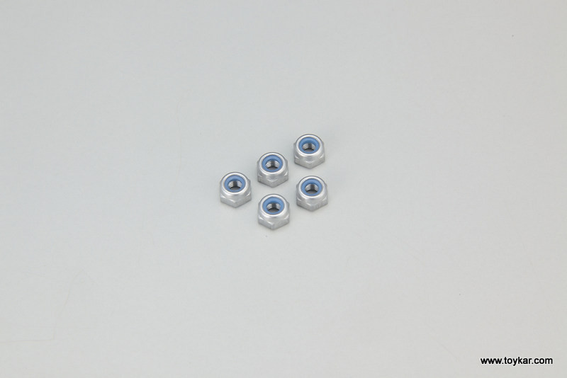 1-N3033NA-S Nut(M3x3.3)Nylon(Aluminium/Sil