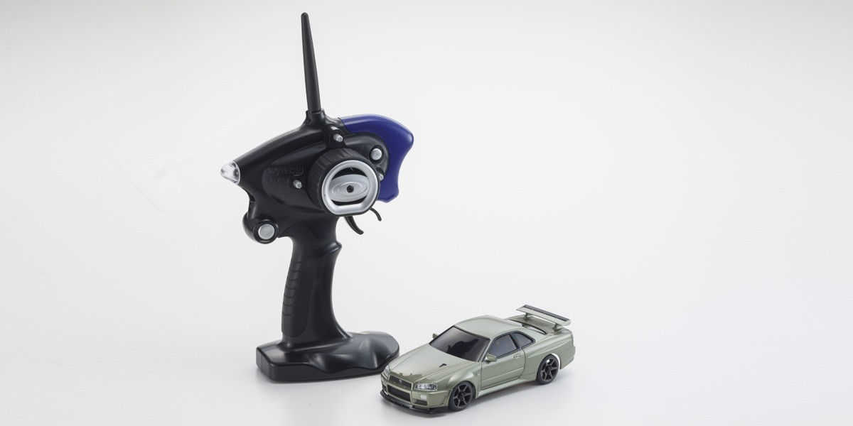 32140MJ NISSAN SKYLINE GT-R V.Spec Ⅱ Nur (R34) AWD Sports Kyosho MINI-Z MA-020S Ready Set	Millennium Jade