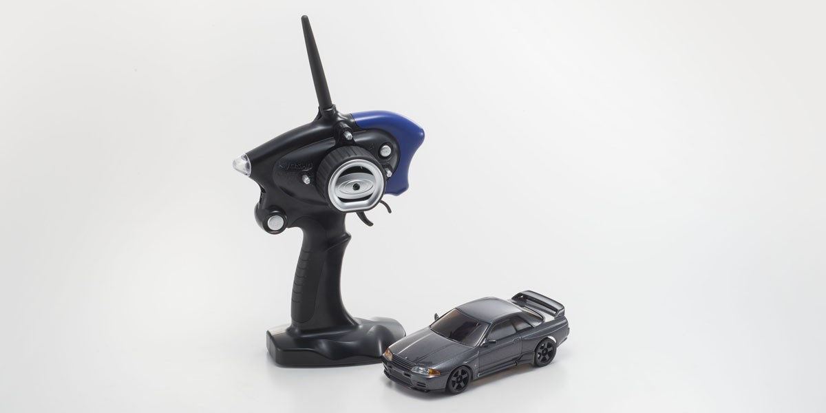 32138GM NISSAN SKYLINE GT-R NISMO (R32) AWD Sports Kyosho MINI-Z MA-020S Ready Set Gun Metallic