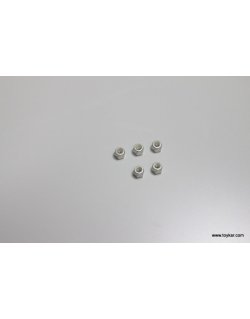 1-N3043NA-S Nut(M3x4.3)Nylon(Aluminium/Sil