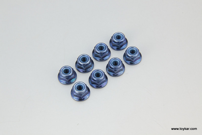 1-N4056FN-B Nut(M4x5.6)Flanged Nylon(Steel