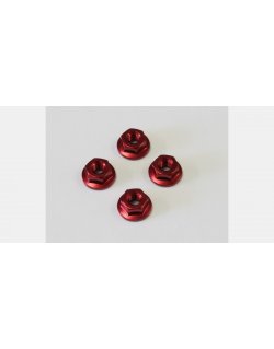 1-N4045FA-R Nut(M4x4.5)Flanged(Aluminum/Re