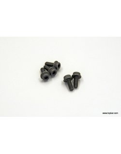 1-S24010F Cap Screw(M4x10/Flanged/5pcs)