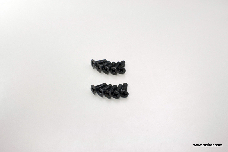 1-S33010 Flat Head Screw(M3x10/10pcs)