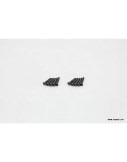 1-S33015TP TP Flat Head Screw(M3x15/10pcs