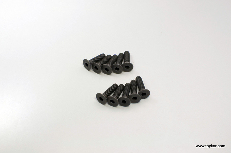 1-S34015H Flat Head Screw(Hex/M4x15/10pc