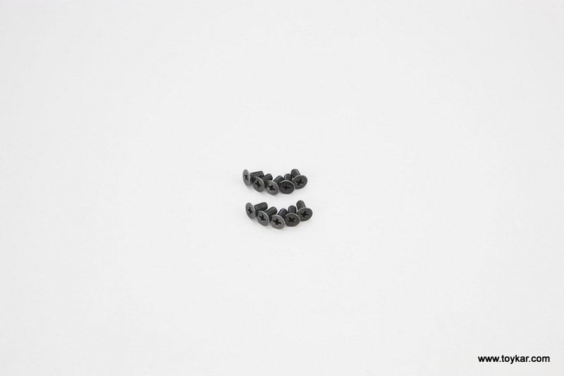 1117 DIS OP F.H. SCREW 2.6X6MM 10PC