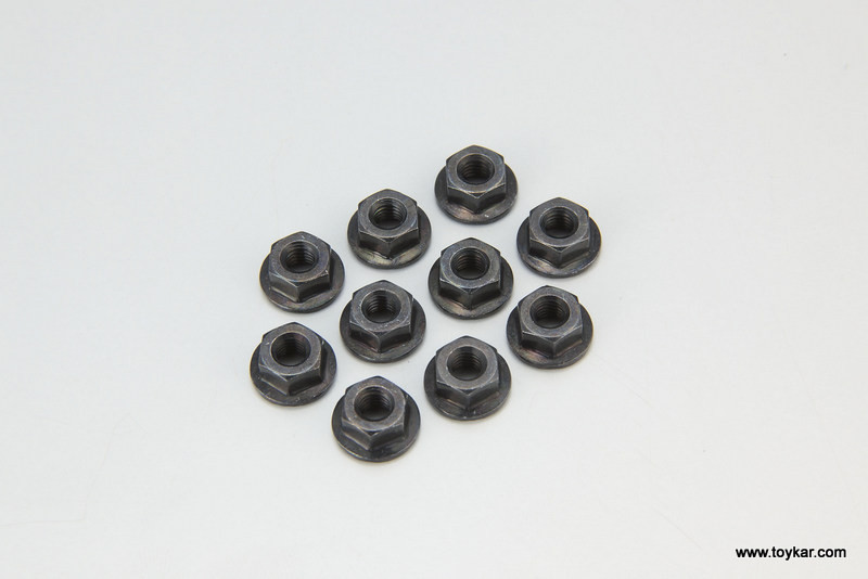 1175 OP FLANGED NUT M4 10PCS