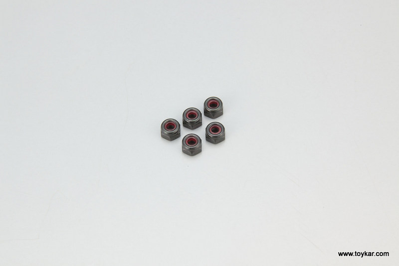 1177 OP NYLON NUT M2.6MM 5PCS
