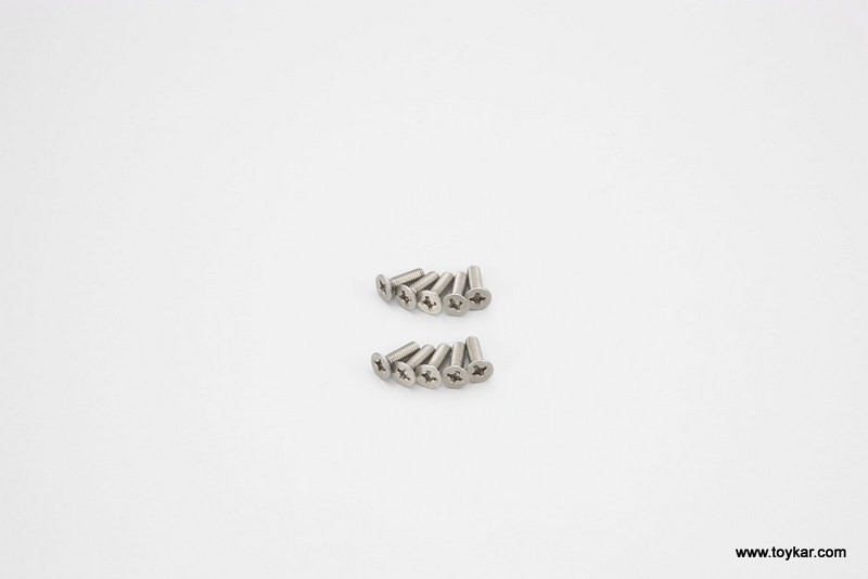 1332 DIS OP 3X10MM TITANIUM F/H SCR