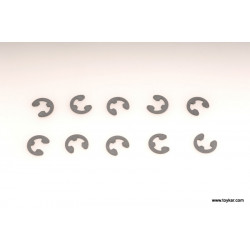 DIS OP E-RING (2.5MM) 10PCS