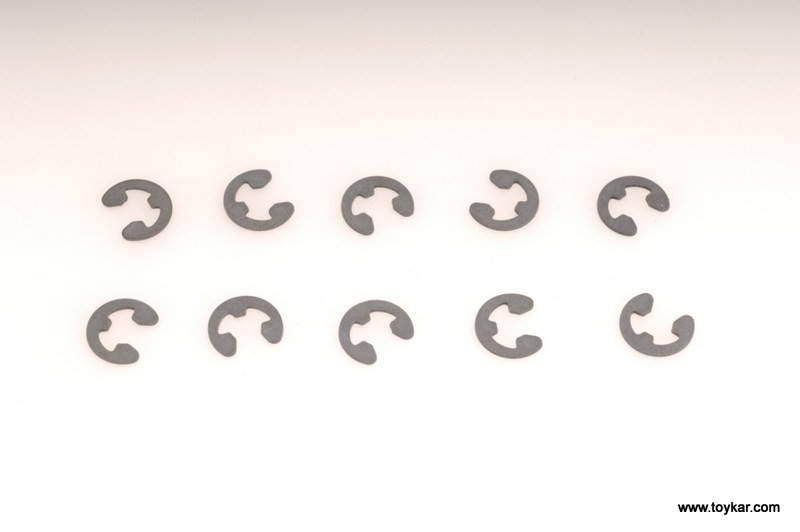 DIS OP E-RING (2.5MM) 10PCS