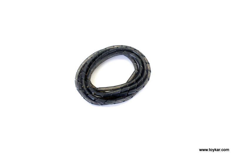 1796SG Spiral Silicone Tube(Smoke Gra