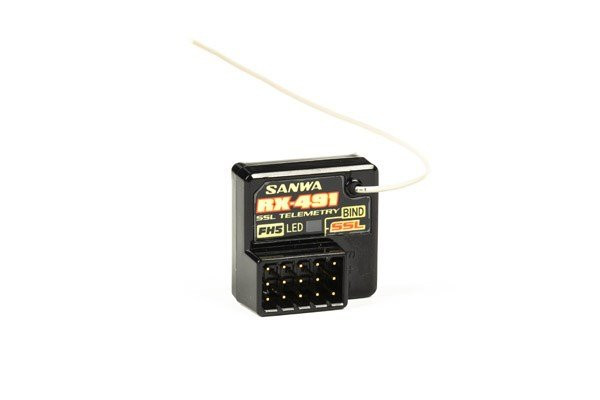 Sanwa RX 491 2.4GHz Receiver 107a41353a
