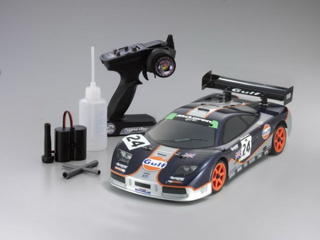 31398S Fazer PureTen GP 4WD McLaren F1 GTR Gulf Racing LM 1995 ReadySet RTR