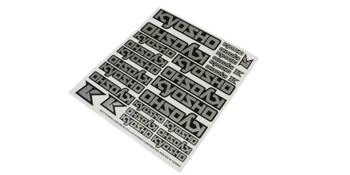 36277 KYOSHO Logo Decal (Chrome)