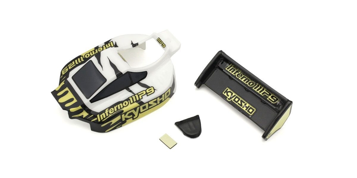 MBB03WBK Body Set(INFERNO MP9 TKI3/White/Black)