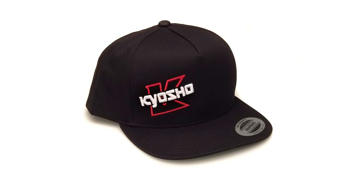 KYS014BK Kyosho SnapBack Black Bill