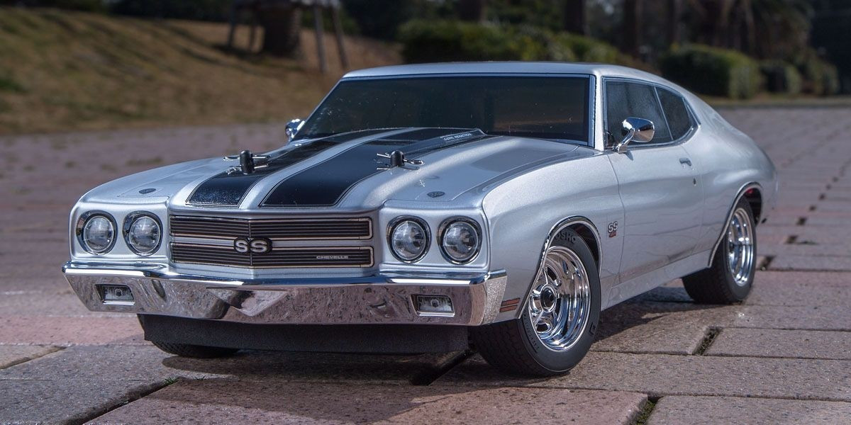 34416T1 FAZER Mk2 1970 Chevy® Chevelle® SS™ 454 LS6 Cortez 1/10 Scale Radio Controlled Electric Powered 4WD Readyset