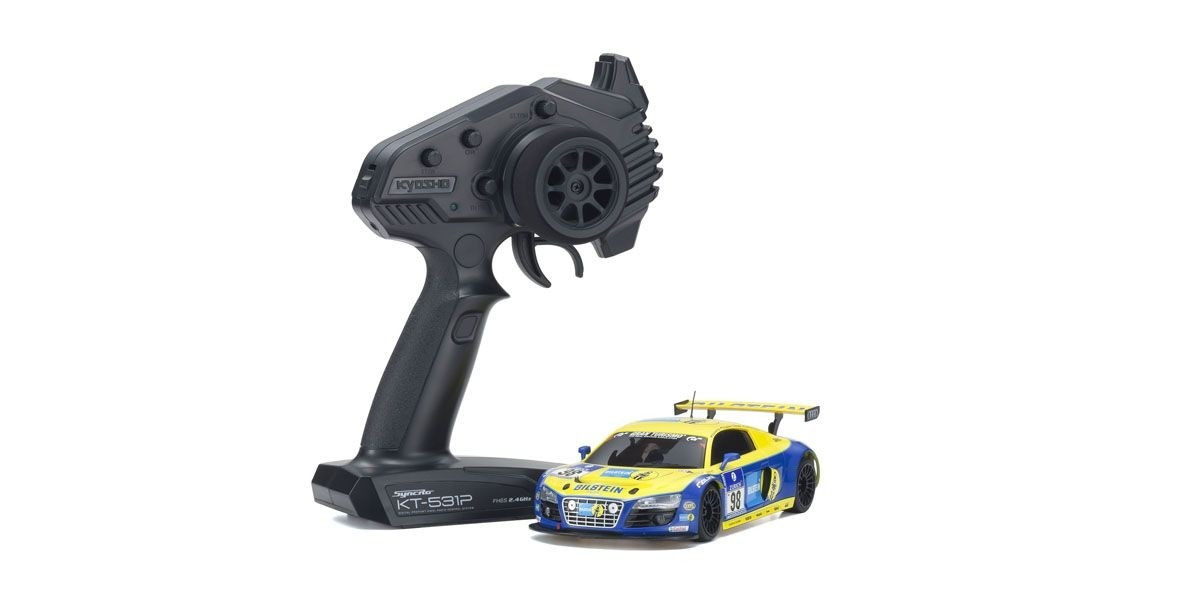 32329BT MINI-Z RWD Audi R8 LMS Phoenix Racing NBR 2010 No.98 Radio Controlled EP Touring car Ready Set