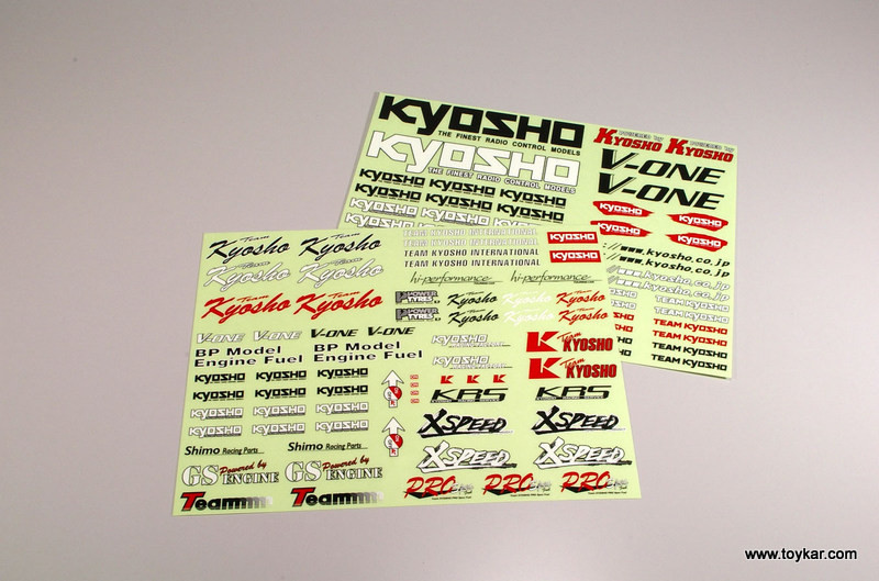 39778 OP DIS KYOSHO WORKS STICKER