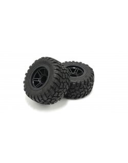 FATH501BK GluedTire ＆ Wheel Set (RAGE2.0/BK/2pcs)