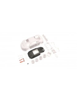 MZN195 Audi R8LMS Night-R WhiteBodySet w/Wheel