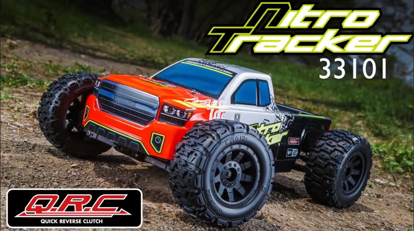 33101 Nitro Tracker Kyosho 1/10 Scale Radio Controlled .15 Engine Powered 4WD QRC Series Readyset